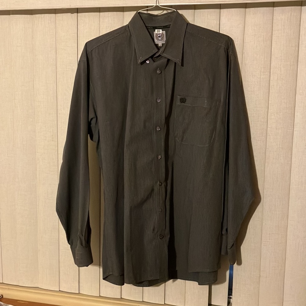 Mens Cinch button up shirt L
